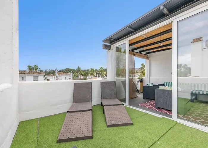 公寓 Atico Duplex Naranjos By Dolmengroup 马尔韦利亚